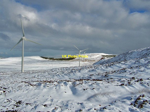 Photo 6"x4" Edinbane wind farm Blackhill\/NG3450 c2010