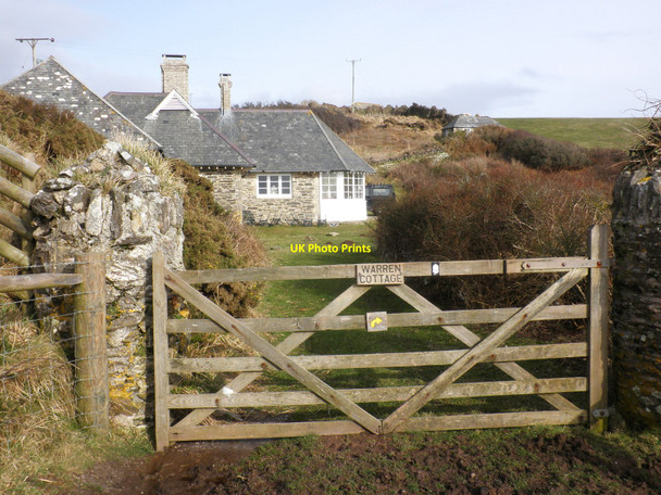 Photo 6"x4" Warren Cottage, West Hollicombe Noss Mayo c2010
