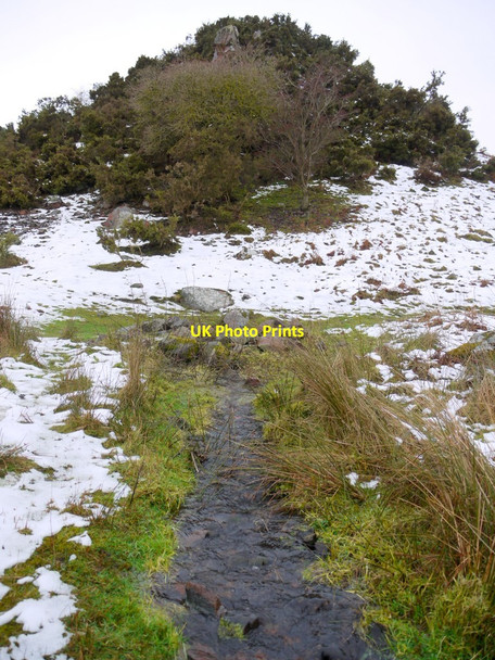Photo 6"x4" Stream overflow from Pin Well Wooler c2010