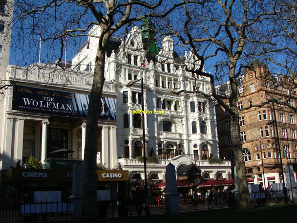 Photo 6"x4" Empire Theatre and Queens House, Leicester Square Westminster c2010