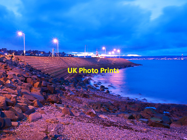 Photo 6"x4" Back of the Eisenhower Pier, Bangor Bangor\/J5081 c2010