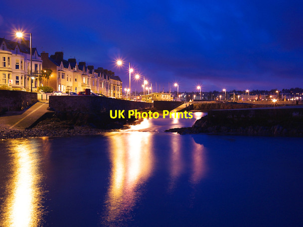 Photo 6"x4" The 'Long Hole' at dusk Bangor\/J5081 c2010 P1