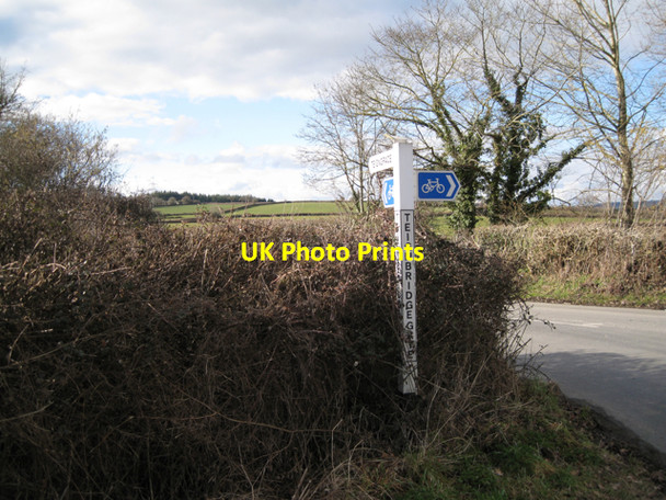 Photo 6"x4" Teignbridge Gate Newton Abbot c2010