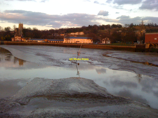 Photo 6"x4" River Medway, Chatham Gillingham\/TQ7767 c2010 P1