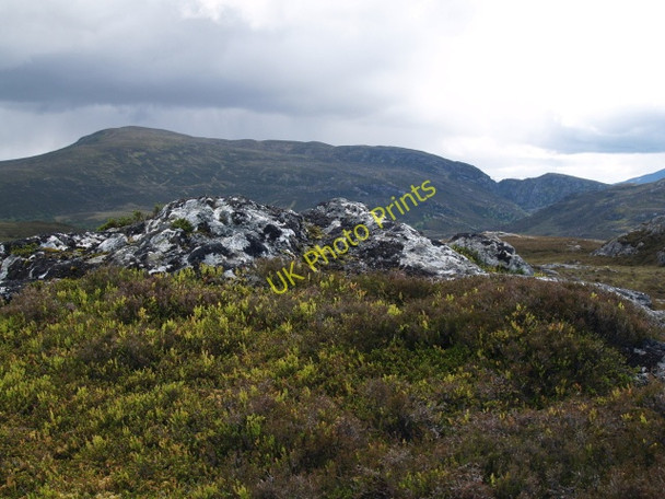 Photo 6"x4" Subsidiary Summit, Meall na Ceardaich Meall na Ce\u00e0rdaich c2009