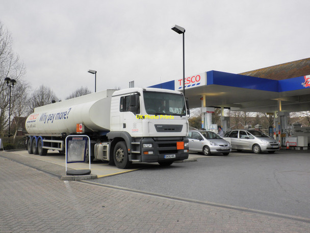Photo 6"x4" Tesco service station, Dorchester Dorchester\/SY6890 c2010