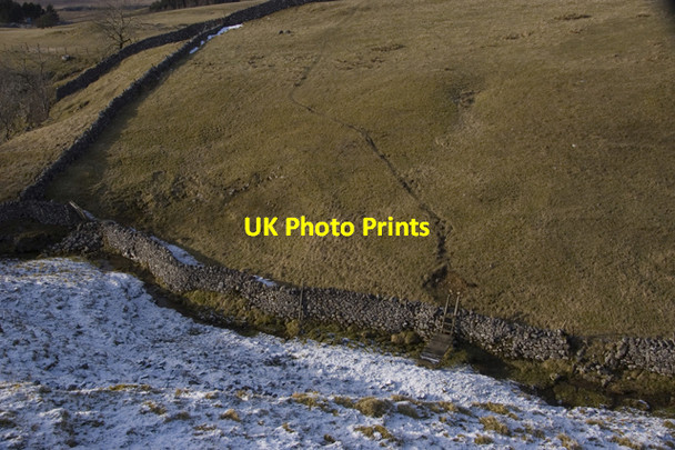 Photo 6"x4" The Ribble Way Selside\/SD7875 c2010