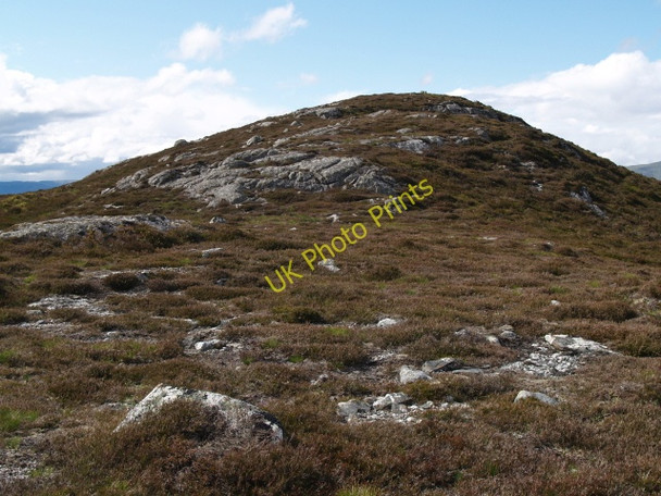 Photo 6"x4" Summit slopes, Carn na Ceardaich Dalwhinnie c2009