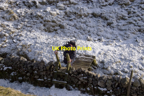 Photo 6"x4" Stile on The Ribble Way Selside\/SD7875 c2010