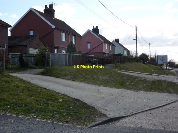 Photo 6"x4" Houses by the B1113 Bramford\/TM1246 c2010