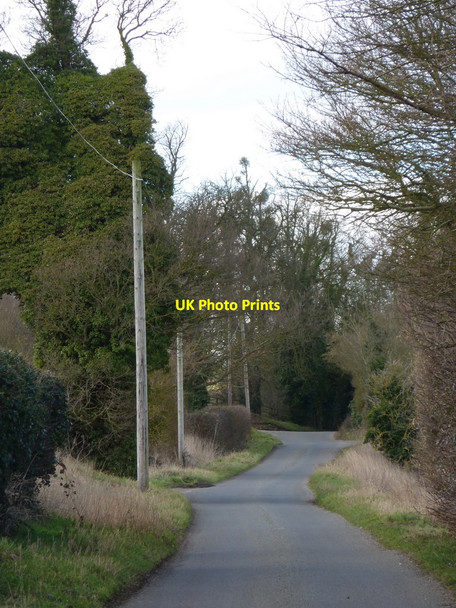 Photo 6"x4" Tye Lane, looking east Bramford\/TM1246 c2010