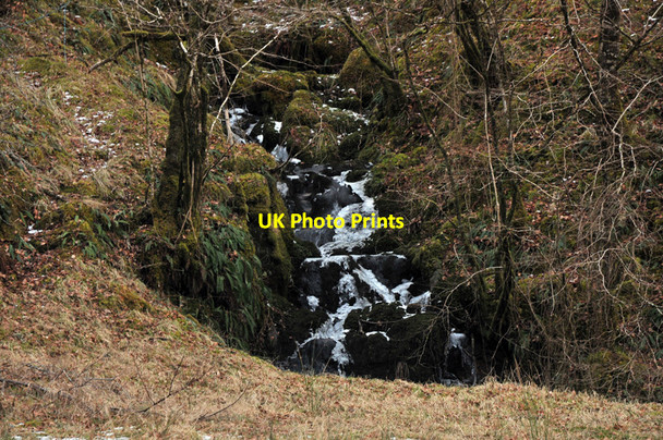 Photo 6"x4" Small waterfall near Camisky Muirshearlich c2010