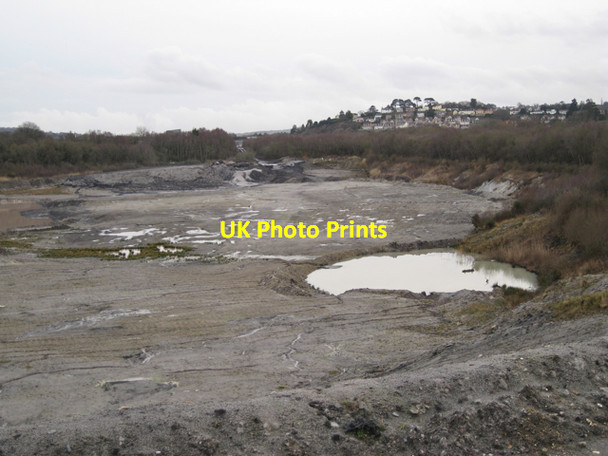 Photo 6"x4" Former East Golds clay quarry Newton Abbot c2010