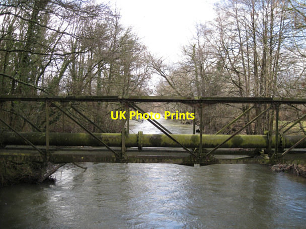 Photo 6"x4" Crossing the Teign below Preston Preston\/SX8574 c2010
