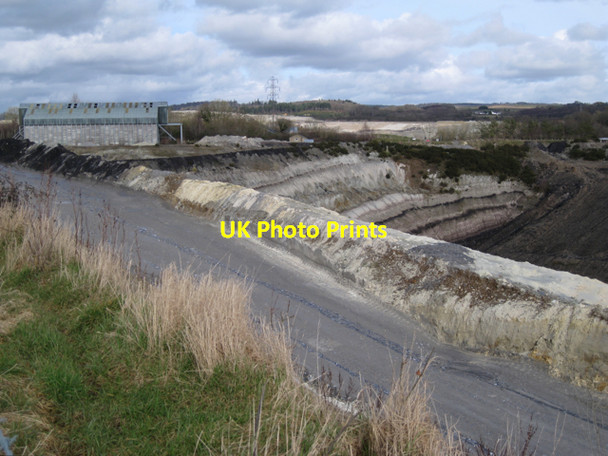 Photo 6"x4" Denistone Quarry, northwest face Preston\/SX8574 c2010