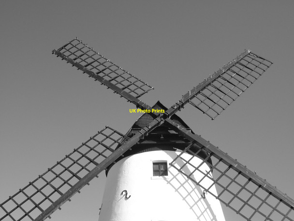 Photo 6"x4" Lytham Windmill Saltcotes c2010