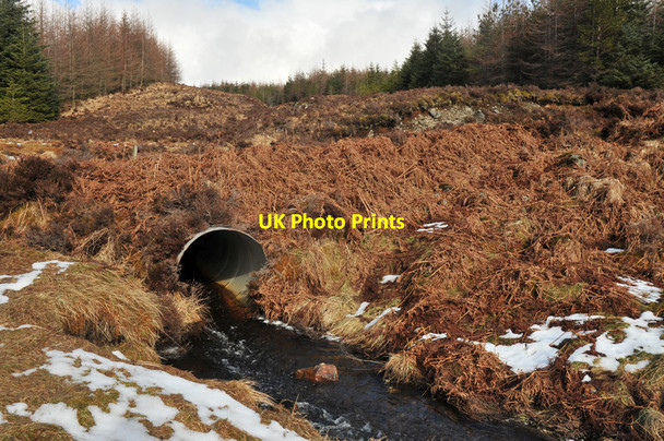 Photo 6"x4" Allt Clach a Mhaim Abhainn Dubh\/NH0757 c2010