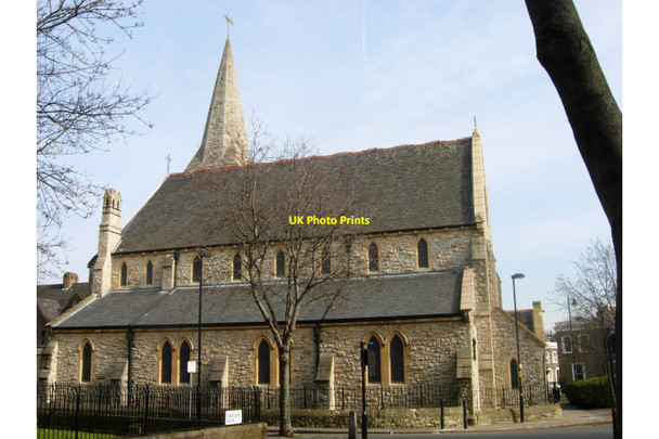 Photo 6"x4" St James' Church, Islington London c2010