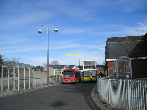 Photo 6"x4" Ammanford bus station Ammanford\/Rhydaman c2010