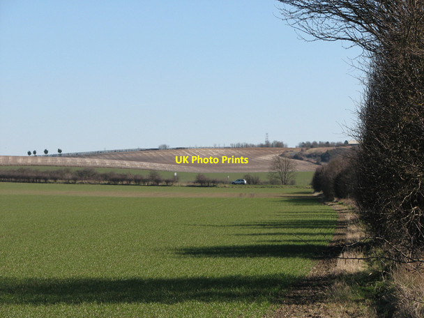Photo 6"x4" Missleton Hill - 2 Cherry Hinton c2010