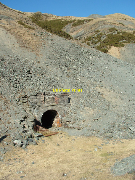 Photo 6"x4" Mine shaft entrance - Cwmystwyth Cwmystwyth c2010