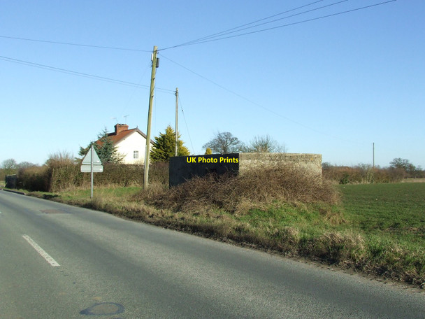 Photo 6"x4" Square Pillbox Earl Soham c2010