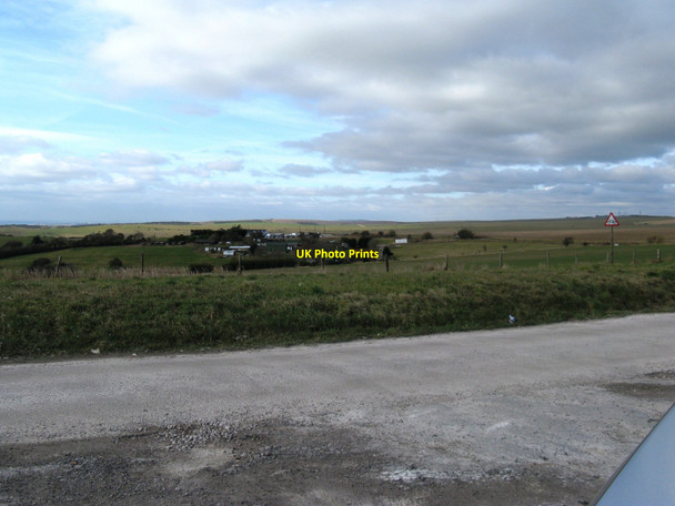 Photo 6"x4" View west from car park off the Devils Dyke Road Saddlescombe c2010