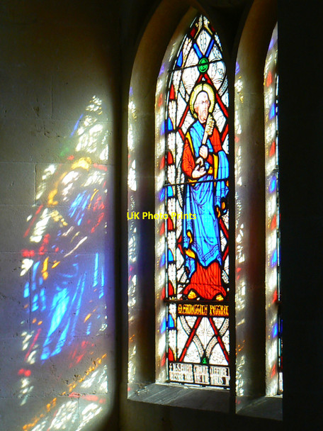 Photo 6"x4" Window, St John the Baptist, Chirton Chirton\/SU0757 c2010