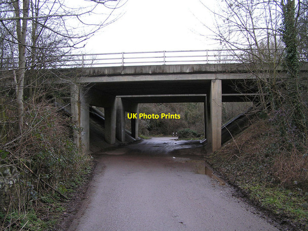 Photo 6"x4" Bridge carrying Keynsham Bypass (A4) Keynsham\/ST6568 c2010