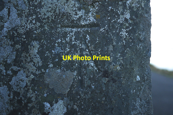 Photo 6"x4" Bench Mark, Bangor Bangor\/J5081 c2010 P1