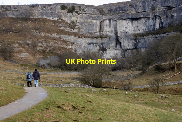 Photo 6"x4" Track to Malham Cove Malham\/SD9062 c2010