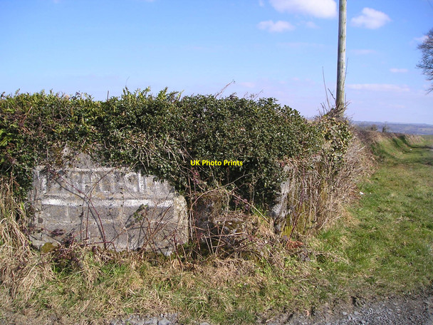 Photo 6"x4" Milk stand for Penrallt Gillo Newcastle Emlyn\/Castell Newydd Emlyn c2010