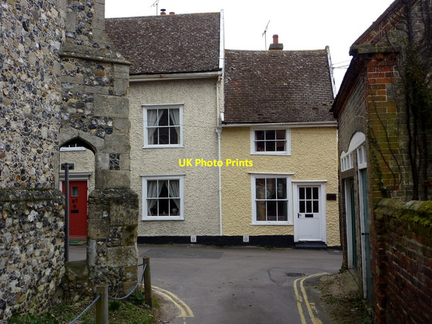 Photo 6"x4" By the church in Needham Market Needham Market c2010