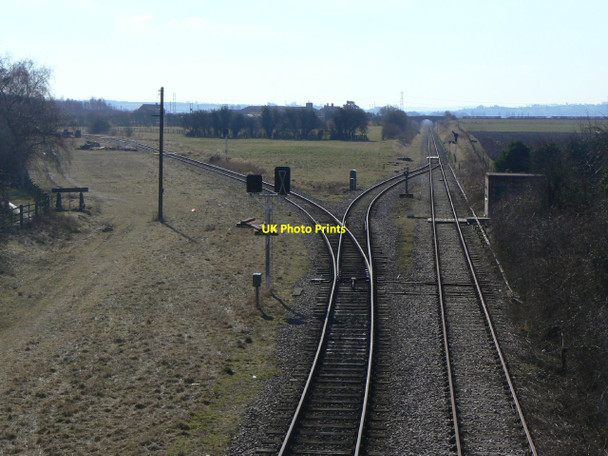 Photo 6"x4" View from the footbridge Brook Hill\/SK5633 c2010