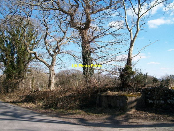 Photo 6"x4" Disused milk churn stand at Plas Hen Farm Rhosgyll c2010