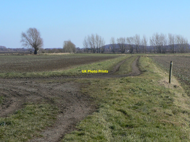 Photo 6"x4" Footpath junction Bradmore\/SK5831 c2010