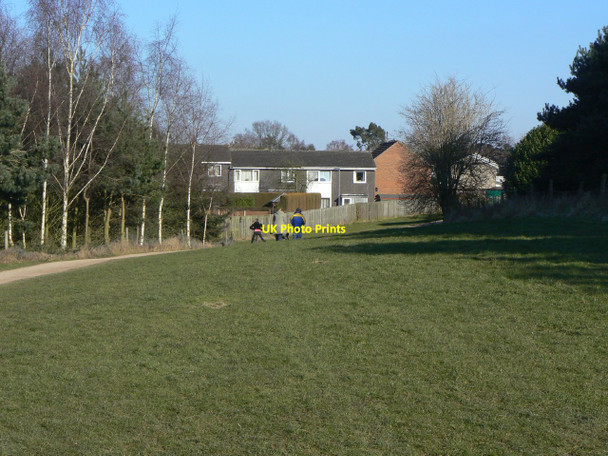 Photo 6"x4" Corner of the park Manor Park\/SK5733 c2010