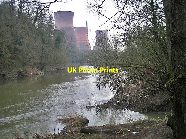 Photo 6"x4" Looking upstream. Benthall\/SJ6602 c2010