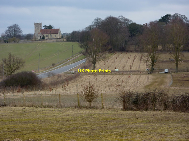 Photo 6"x4" Fields towards Creeting St Mary Creeting St Mary c2010