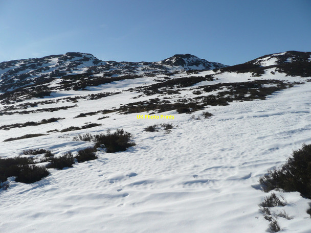 Photo 6"x4" Looking south to Creag an Fhithich Creag an Fhithich\/NN8756 c2010