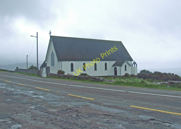 Photo 6"x4" Church at Ardkearagh Waterville c2008