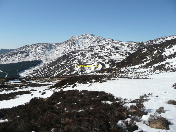 Photo 6"x4" The southern slopes of Tom an Fhuarain Edradynate c2010