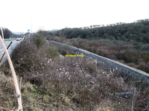 Photo 6"x4" Close up of drainage channel by the A23 Pyecombe c2010