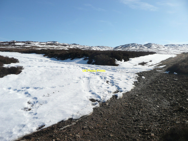 Photo 6"x4" Track junction Duntanlich Lochan c2010