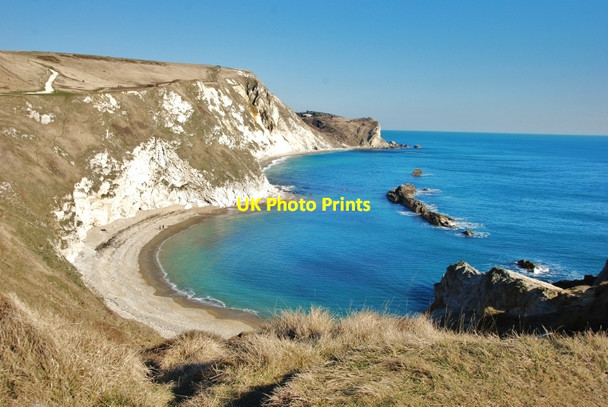 Photo 6"x4" Durdle Door: St Oswald's Bay West Lulworth c2010