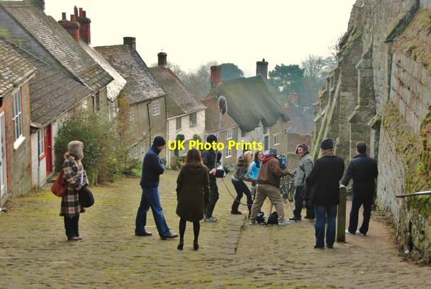 Photo 6"x4" Shaftesbury: Gold Hill Shaftesbury c2010