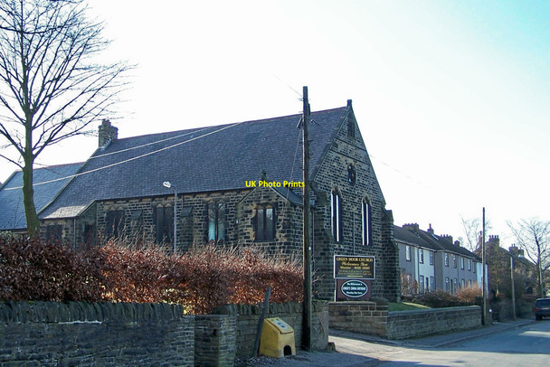 Photo 6"x4" Green Moor Church, Green Moor Road, Green Moor, near Wortley Stocksbridge c2010