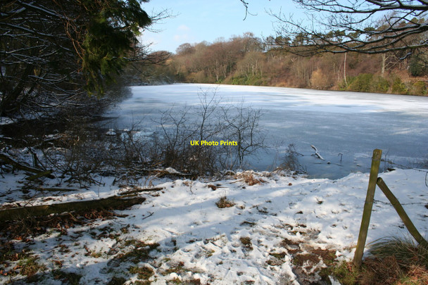 Photo 6"x4" Upper Swinhoe Lake Detchant c2010