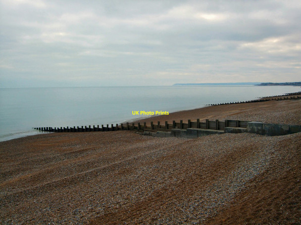 Photo 6"x4" Beach at St Leonards Hastings\/TQ8110 c2010