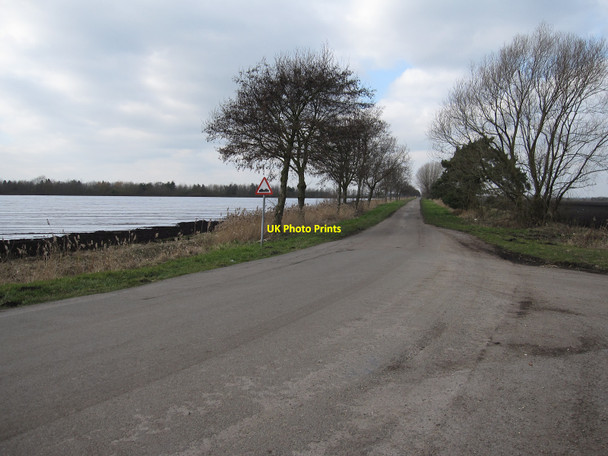 Photo 6"x4" Great Drove towards Upware Reach\/TL5666 c2010